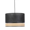 TK Lighting Viseča svetilka PAGLIA NEW BLACK 4767
