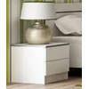 CASARREDO Nočna omarica SANDINO bela