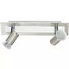 Eglo Rottelo spot/2, led 2x5w, 2x400lm,  mat/hrom