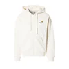 Carhartt WIP Jopa na zadrgo American Script svetlo bež