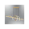 Opviq luster Helical 1431-1AS-03, LED 40 W, žuti