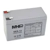 MHPower GE9-12 Gel baterija 12V/9Ah, Faston F2 - 6,3 mm, globok cikel