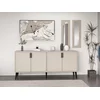 HANAH HOME Komoda Prime Mirror Sandstone