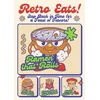 Plakat 21x30 cm Juha z rezanci ramen Retro A4