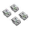 VEVOR Nalepka trak 4 pak 88x67x16 mm črno na belem