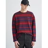 Majice adidas 90S Alternative Sport Long Sleeve Stripe Waffle T-Shirt Aurora Ruby L
