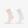 Nogavice adidas Ruffle Crew Socks 2 Pairs Off White/ Wonder Quartz S