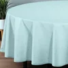 Stolnjak Ovalnog oblika 160x220cm Light blue cube
