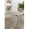 HANAH HOME Set stolica (6 komada) Arfe Cream White