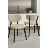 HANAH HOME Set stolica (2 dela) Toldy Cream Brown