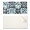 shumee Komplet samolepilnih PVC ploščic z vzorci mandale v mreži 10x40x20 cm
