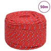 Brodski konop crveni 6 mm 50 m od polipropilena