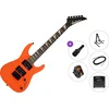Jackson JS Series Dinky Minion JS1X AN Premium SET Safety Orange Električna kitara