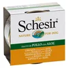 Schesir konzerva za odrasle pse Adult Dog, 150 g - piletina i šunka
