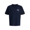 JACK & JONES Majica JJEDOVER mornarska/svetlo modra