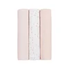 KikkaBoo Pelene od muslina set 3 pcs 100x100 Confetti Pink (KKB12075)
