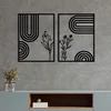 Wallity Zidna dekoracija Dolce Mate, 92x60cm, Crna