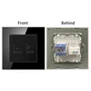 SmartHome Zidna utičnica CAT6 RJ45, Crna