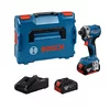 Bosch Akumulatorski udarni odvrtač GDR 18V-215, 2x4,0Ah + punjač + L-BOXX 136 06019N2002