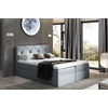 Boxspring postelja Crysytal - 200x200 cm
