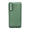 Maska za telefon TRANSPARENT COLOR za Samsung A50, Zelena