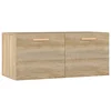 Zidni ormarić boja hrasta 80x35x36,5 cm od konstruiranog drva