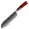 Kuhinjski nož Onomiči - Santoku / Rjava KP20062