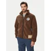 Napapijri Flis T-Archive NP0A8APE Rjava Relaxed Fit