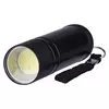 Led baterijska lampa 3W COB CRNA P3894