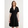 Tommy Hilfiger Vsakodnevna obleka WW0WW44513 Črna Regular Fit