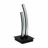 EGLO LED stona lampa LEJIAS 8W 33 cm crna kristalni efekat 99804