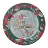 Tognana Servirni tanjir Merry Christmas, 33 cm, Zeleni