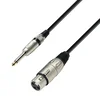 Adam Hall K3 1m XLR-Jack mikrofonski kabel