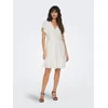 ONLY Vsakodnevna obleka 15289687 Bela Regular Fit
