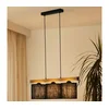 Brilagi - Luster na sajli FOREST 3xE27/15W/230V borovina/crna