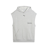 PUMA Graphics Training Sleeveless Hoodie Men, Fitness, Light Gray Heather, S