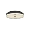 Searchlight 42651-30BK - LED plafonsko svetlo CYPRUS LED/21W/230V prečnik 30 cm crno