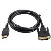 Vtič DisplayPort - DVI vtič (DVI-D 24+1) dvojna povezava DP vitalco kabel 1,5 m