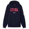 Moški pulover CCM Flag Hood Team CZE Navy S