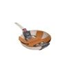 TEXELL Tiganj duboki Stone line TPSL-D28 i podmetač za tiganje 28cm
