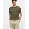 BOSS Majica Mix&Match 50515312 Khaki Regular Fit
