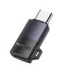 Lightning v USB-C OTG adapter Yesido GS28 60W, hitro polnjenje, 480Mbps, vrvica - siv