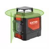 Extol Premium Lasersko merilno orodje Extol Premium (8823307) zeleno linearno, križno samonivelirno