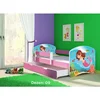 Deciji krevet ACMA II 160x80 F + dusek 6 cm PINK9