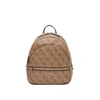 GUESS Nahrbtnik Guess Sac a dos Latte Logo Manhattan rjava