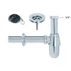 Sifon za lavabo Z 5/4 metalni Rosan