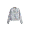 Desigual Prehodna jakna modra / siva / roza