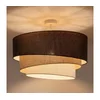 Brilagi - Plafonski luster TRIO 3xE27/60W/230V O 60 cm braon/bež/bela