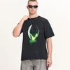 Cropp - Crna majica s printom Alien - CRNO
