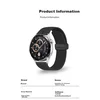 Kovol Zamenska narukvica za pametni sat za Huawei Watch 5, Crna